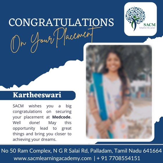 Kartheeswari — placed at Medcode